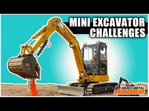 Mini Excavator Challenge Course Overview 